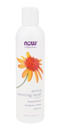 Arnica Warming Relief Massage Oil | Now Foods | Best in Nature