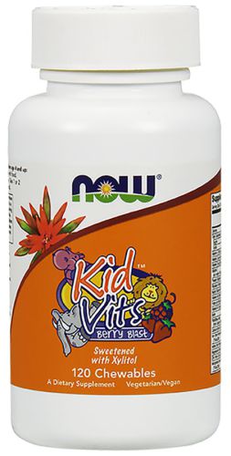 Berry Blast Kids Vitamins from Now Foods | Best in Nature