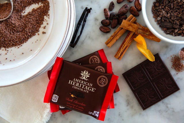 heart healthy dark chocolate bars